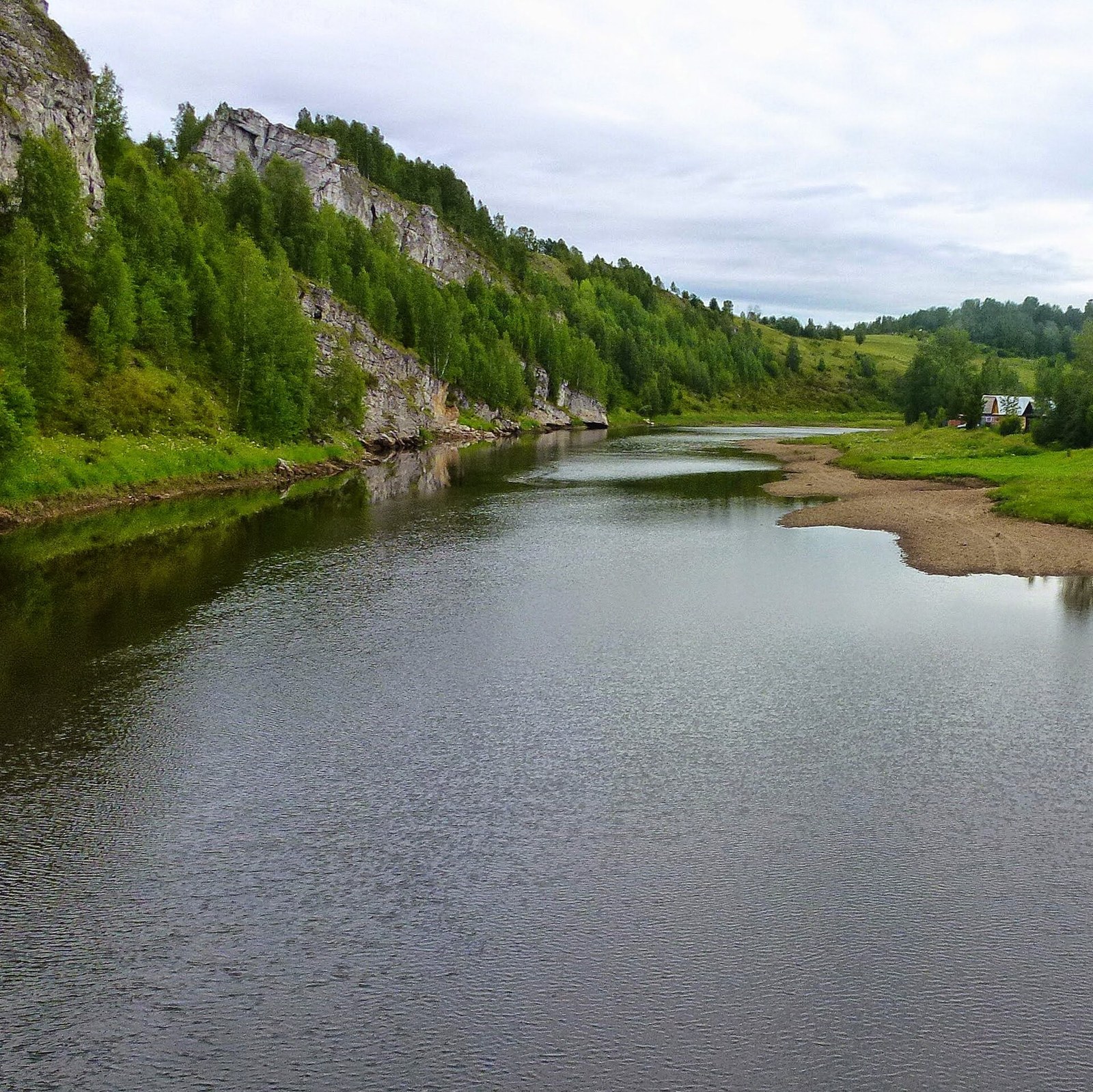 Река Косьва, Губаха, Пермский край